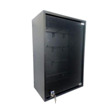 Imagem de Vitrine Expositor Canaletada Porta Vidro Temperado Semi Joia - Sr Fabr