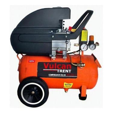Imagem de Compressor De Ar 24 Litros 220v 8 Bar 2,5hp Vc25-2 Vulcan