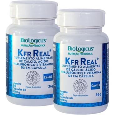 Imagem de Combo 2 Kefir Real Cálcio, Vit D3 com Ácido Hialurônico