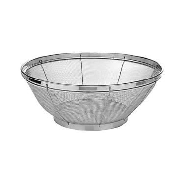 Imagem de Escorredor multiuso aço inox 21cm - A5021 - Mimo Style