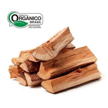 Imagem de Lenha De Eucalipto Para Churrasco, Lareira, Forno, Saco 7kg - PRE MOLD