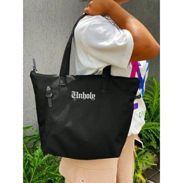 Imagem de Bolsa Shopper Nylon UNHOLY de Ombro Clean Esportiva Academia Bags Gym 