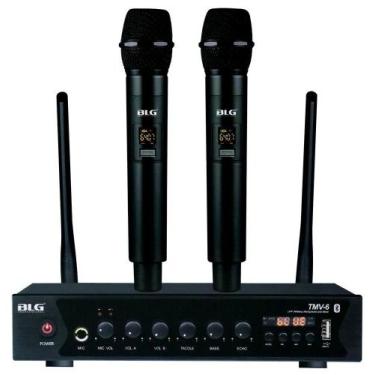 Imagem de Microfone BLG s/fio TMV-6 Uhf 2U
