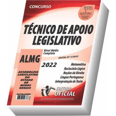 Imagem de Apostila ALMG - Técnico de Apoio Legislativo - CURSO OFICIAL