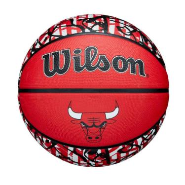 Imagem de Bola De Basquete Wilson Nba Team Graffiti Chicago Bulls 7