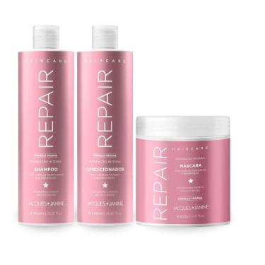 Imagem de Kit Shampoo + Condicionador + Máscara Linha Repair Jacques