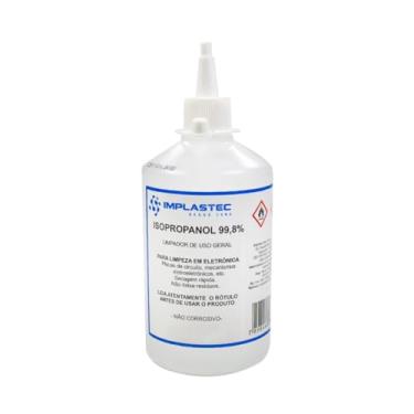 Imagem de Álcool Isopropílico 99% 110ml para Limpeza de Eletrônicos, Placas e Componentes, Evaporação Rápida, Alta Pureza, Ideal para Manutenção Técnica e Limpeza de Dispositivos Sensíveis