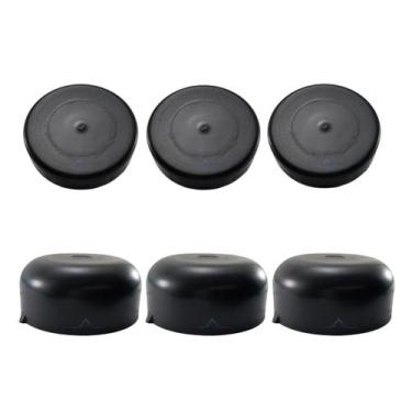 Imagem de Kit 6x Tampas Fechadas CSM/ Menegotti P/ Betoneiras de 400L - Menegott