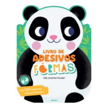 Imagem de Livro de Adesivos - Formas: Olá, Ursinho Panda!
