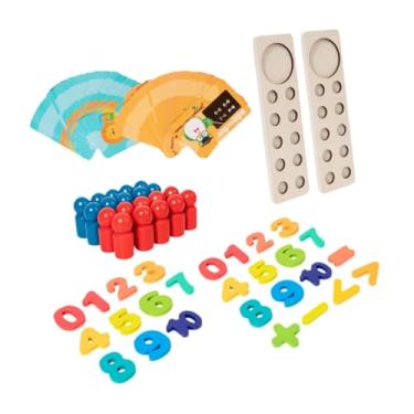 Imagem de YIJU Brinquedos de matemática para educação de aprendizagem, brinquedos de educação infantil, presentes de aniversário de madeira, brinquedos Montessori,