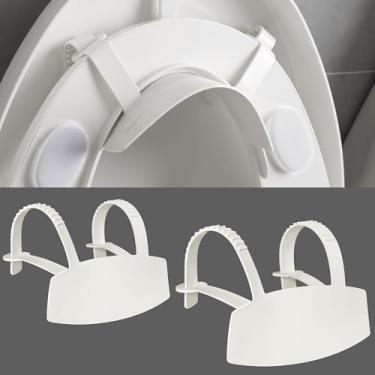 Imagem de Doytn Defletor universal de xixi para assento de vaso sanitário com elevador de tampa de vaso sanitário, protetor contra respingos de vaso sanitário evita que crianças e adultos façam xixi e