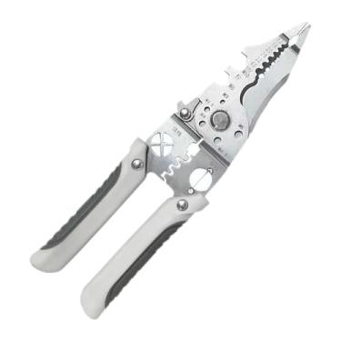 Imagem de Esquirla Cortador de descascador de fio multifuncional profissional eletricista portátil ferramenta de fiação manual ferramenta de descascamento de fio