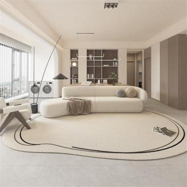 Imagem de HJZSZX Tapete para sala de estar, tapete irregular, quarto, macio, resistente à sujeira, tapete para decoração de casa, tapetes para os pés, DD373, YD, A, 300x400CM
