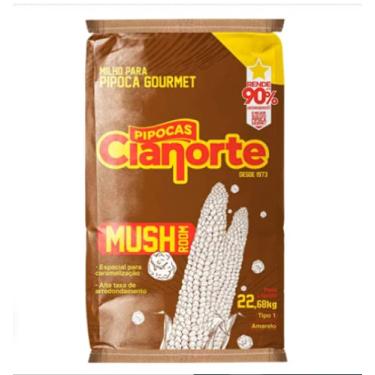 Imagem de 22,68 kg Milho para Pipoca Doce Tipo Mushroom - Embalagem Original e Lacrada de Fábrica