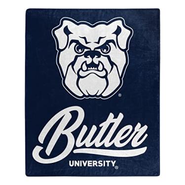 Imagem de Cobertor NORTHWEST NCAA Butler Bulldogs Raschel, 127 cm x 152 cm, assinatura