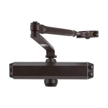 Imagem de Global Door Controls Fechadura de porta comercial em acabamento duronotic com marcha, pequena, Tamanho 4 - TC2204-BC-DU