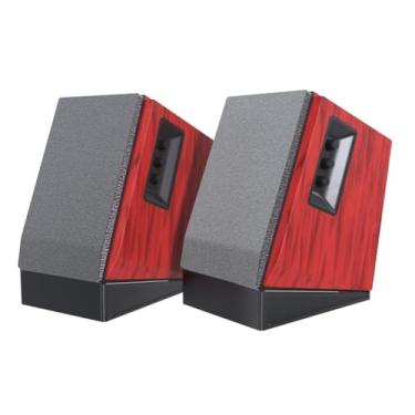 Imagem de 2x Suporte De Mesa Inclinado Compatível Com Caixa de Som Tomate Mts-2026 Edifier R1700BT e R1100