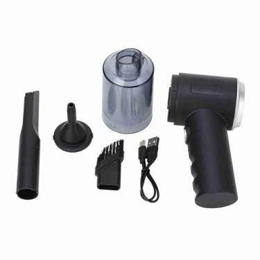 Imagem de QANYEGN Aspirador de pó para computador, portátil, sem fio, recarregável, sucção poderosa, mini aspirador de pó com teclado para casa, carro e escritório