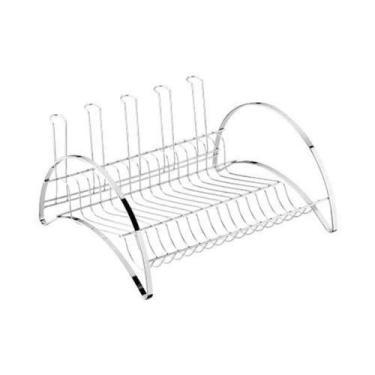 Imagem de Escorredor de Louca Yasmin Cromado Schmitt - Schmitt Aramados