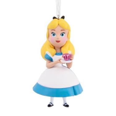 Imagem de Hallmark Enfeite de Natal Alice no País das Maravilhas da Disney, presentes para fãs da Disney