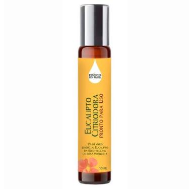 Imagem de Óleo de Eucalipto Citriodora 10ml Roll On- com Rosa Mosqueta - Essênci