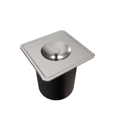 Imagem de Lixeira de Embutir Quadrada 6L Docol