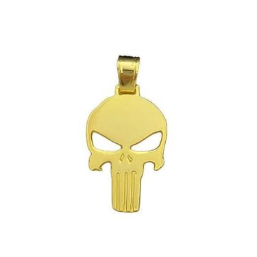 Imagem de Pingente Justiceiro Gg - Banhado A Ouro 18K - Tojoia18K