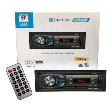 Imagem de Rádio Automotivo Honesty 7202 Usb Sd Mp3 Player Bluetooth Nf