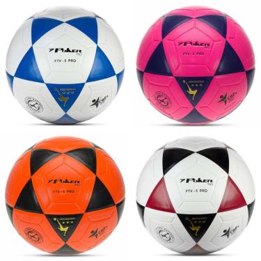 Imagem de Bola vulcanizada Rio PU PRO Futevôlei Praia Válvula Removível N°5 Poker