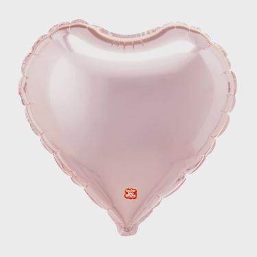 Imagem de Balão Coração São Roque 45cm Metalizado - Rose Gold