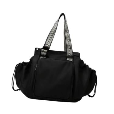 Imagem de Colaxi Bolsa de berço transformável Bolsa de ombro de grande capacidade para esportes ao ar livre, Preto