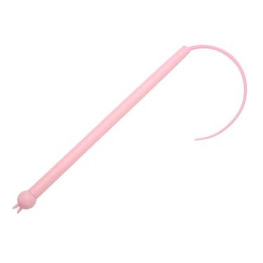 Imagem de Baoblaze Cat Teaser Stick Toy Cat Toy Funny Portable portátil Tail de Mouse Too de Kitten Toy para perseguir acessórios de exercícios para brincar, Rosa