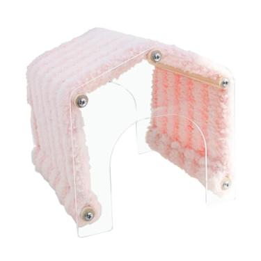 Imagem de Generic Cama transparente de esconderijo de porquinho de cobai, Rosa