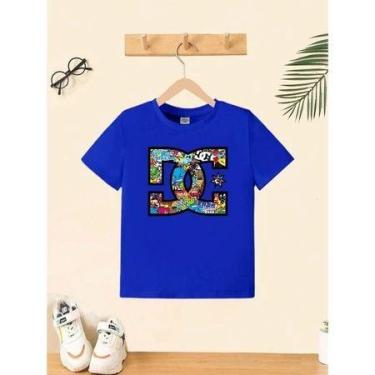 Imagem de Camiseta Infantil Dc Collor Menino Roupa Criança Masculino - loja dink
