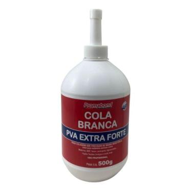 Imagem de Cola Branca Super Cola PVA Artesanato Extra 500 gr Promabond