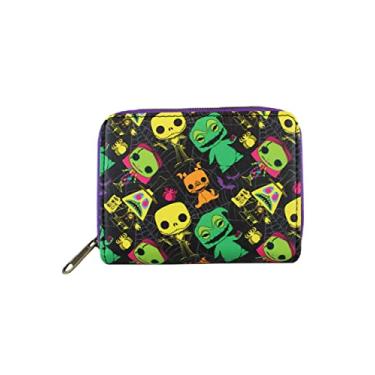 Imagem de Loungefly Funko Pop! Disney: The Nightmare Before Christmas Neon All-Over Print Wallet