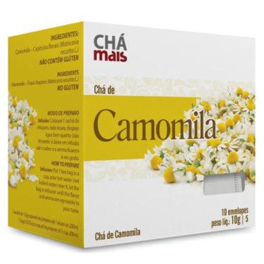 Imagem de Clinicmais Chá Camomila 10 Sachês 10g - Chá Mais