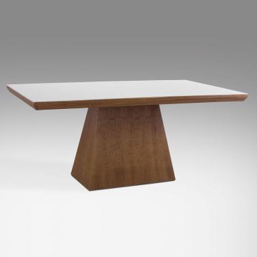 Imagem de Mesa de Jantar Pirâmide 160cm X 90cm Laca Branca