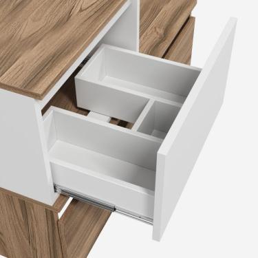 Imagem de Gabinete 3 Gavetas 90cm Florença Darabas Agardi Terracota