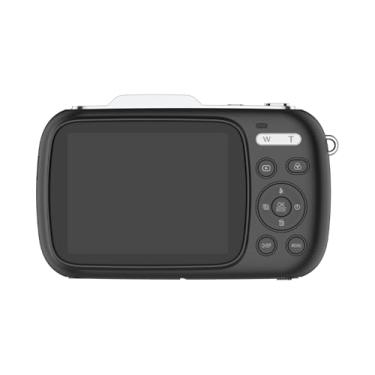 Imagem de Câmera Digital 5K, 80MP de Alta Resolução Focus Focus Digital Camera 18x Zoom Digital Video Camera para Fotografia e Vídeo (Preto)