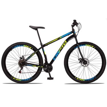 Imagem de Bicicleta Aro 29 Aço Carbono 21v Cripto Freios A Disco Garfo