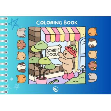Imagem de Livro Colorir Bobbie Goods Capa Dura 50 Folhas, Azul