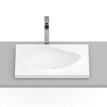 Imagem de Kit 3 Cubas de Sobrepor 62x44,5cm Ruy Ohtake Roca Blanco Mate