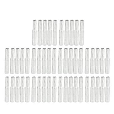 Imagem de Conector de junta de alumínio para ar condicionado, 50 peças, encaixe de 3 a 4 mangas de alumínio para modificação AC, ajuste universal, veículo projetado para caminhão automotivo (manga de 11 mm a