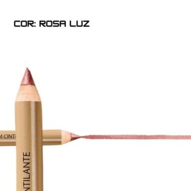 Imagem de Lápis Labial Batom Cintilante Lip Fusion Dia a Dia Mahav, Cor Rosa Luz