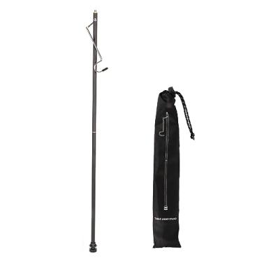 Imagem de Lanterna de acampamento Stand Professional portátil Alumínio portátil Pólo de suporte de lanterna dobrável para camping ao ar livre Tabelas Igt penduradas