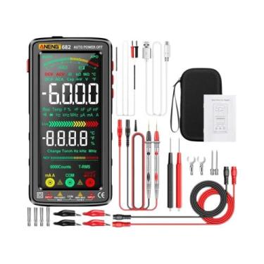 Imagem de Multímetro Digital Recarregável ANENG Pro, 6000 Contagens, Testador De