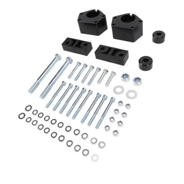 Imagem de lyrlody Kit de Elevador de Nivelamento Frontal Kit de Barra de Suspensão de Lifting Frontal de Nivelamento para Ifs 4wd 1984-1995 Pickup 1986-1995 T100 1993-1998 Com Espaçadores de Queda (3