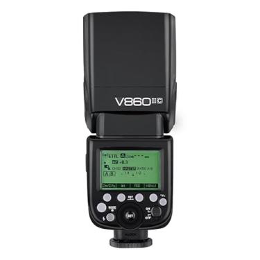 Imagem de Acessórios de fotografia para Godox V860 II decalque película de vinil filme câmera flash corpo protetor adesivo protetor casaco V860 II (preto fosco)