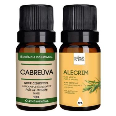 Imagem de Óleo Essencial de Cabreúva + Óleo Vegetal de Alecrim 10ml - Essência d